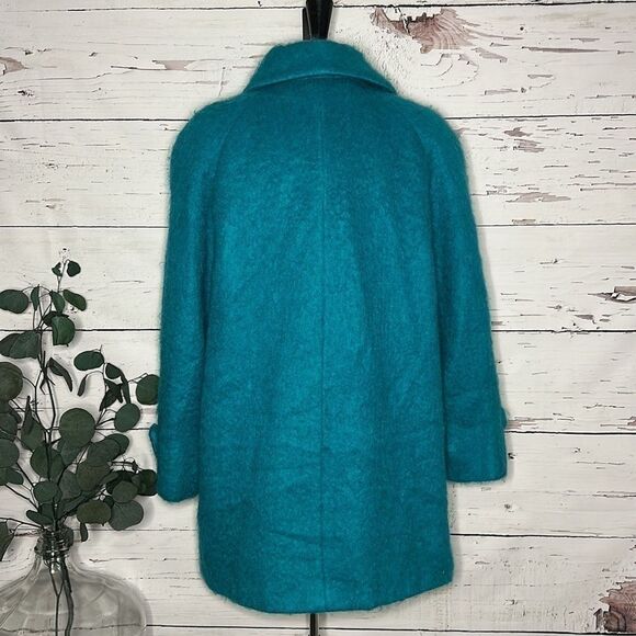 Vintage Appleseed’s 1946 Jewel Tone Wool Button Down Oversized Winter Coat - Picture 4 of 11